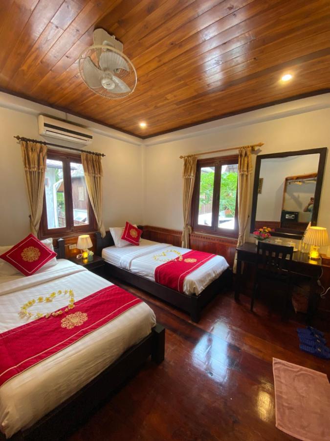 Golden Lotus Boutique Hotel لوانغ برابانغ المظهر الخارجي الصورة