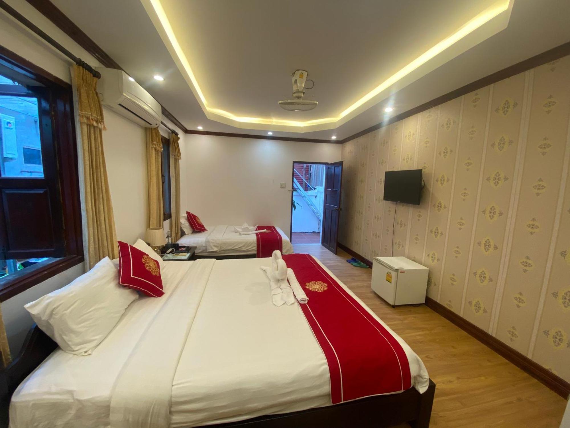 Golden Lotus Boutique Hotel لوانغ برابانغ المظهر الخارجي الصورة